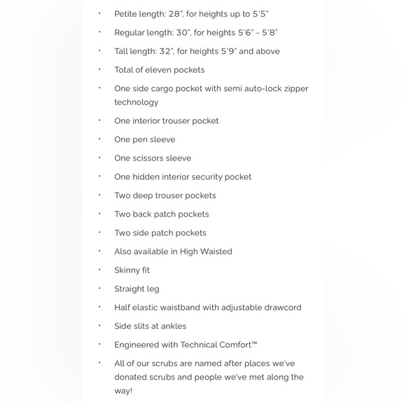 Figs Yola skinny scrub pants XXSP - Picture 5 of 5